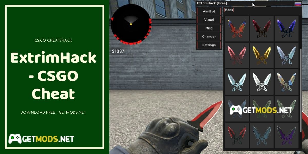 Extrimhack приватный чит для cs go extrimhack