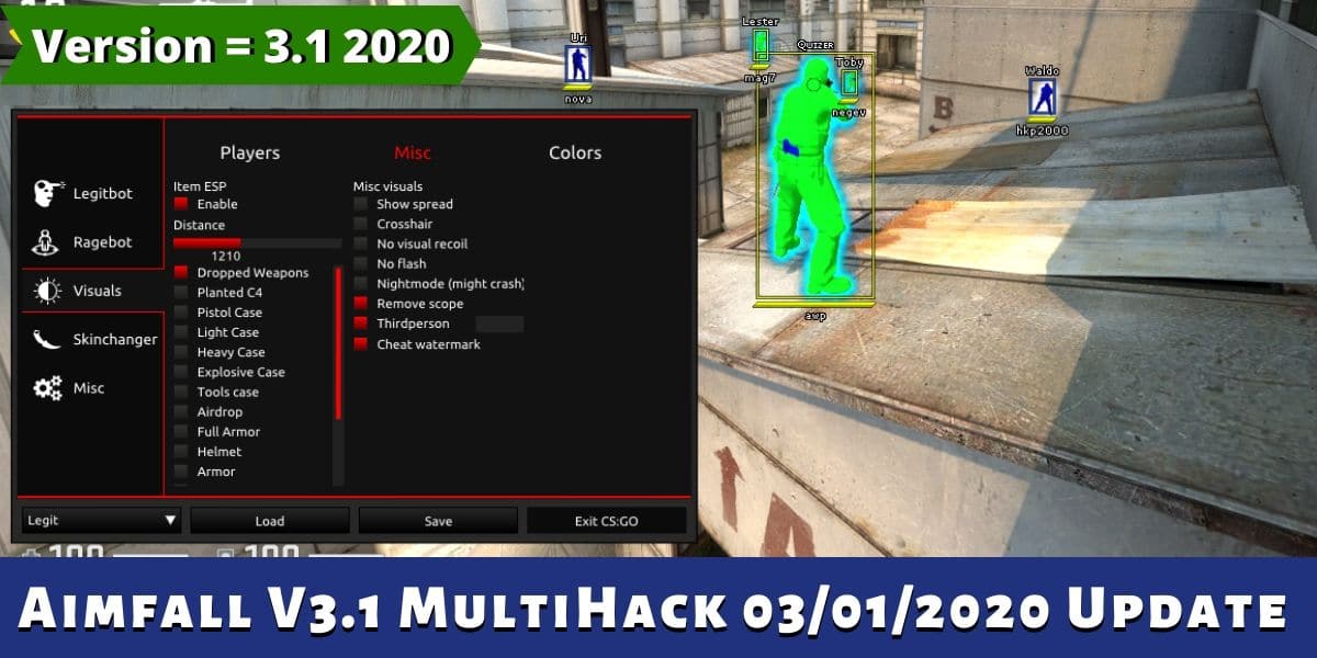Download Aimfall V3 1 Csgo Hack 03 01 2020 Update Undetected