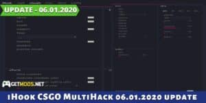 iHook csgo multihack 06.01.2020 update