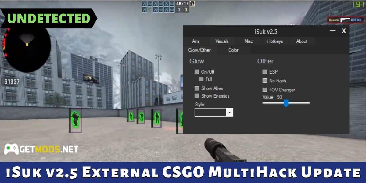 Download iSuk c2.5 External CSGO hack
