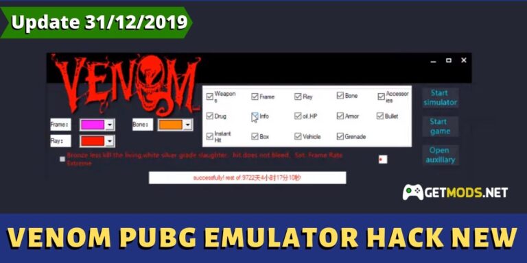 Venom pubg emulator hack download new