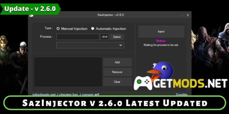 Download Sazinjector V2 6 0 Dll Injector For All Games