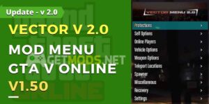 download vector 2.0 mod menu gta v online 1.50