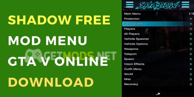 download Shadow free gta 5 online mod menu