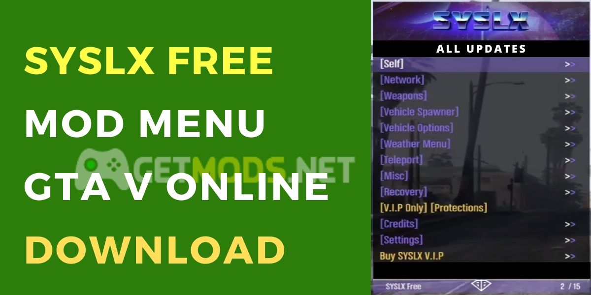 Download syslx free mod menu undetected