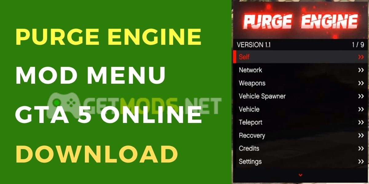 Pure engine mod menu gta 5 online