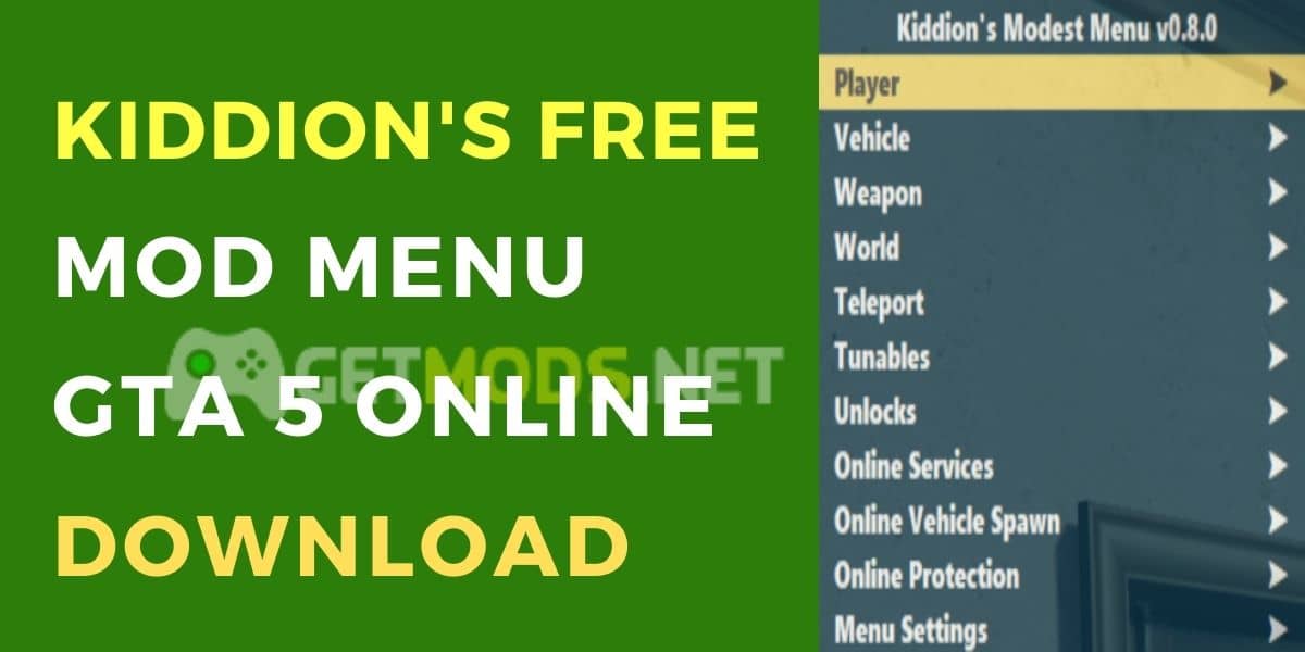 Kiddions free mod menu gta 5 online