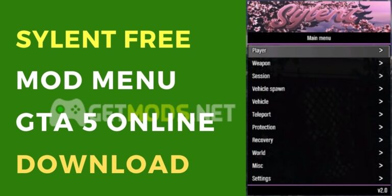 Sylent Mod Menu Free GTA 5 Online
