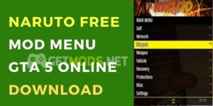 Naruto 1.0 GTA V Online Mod Menu