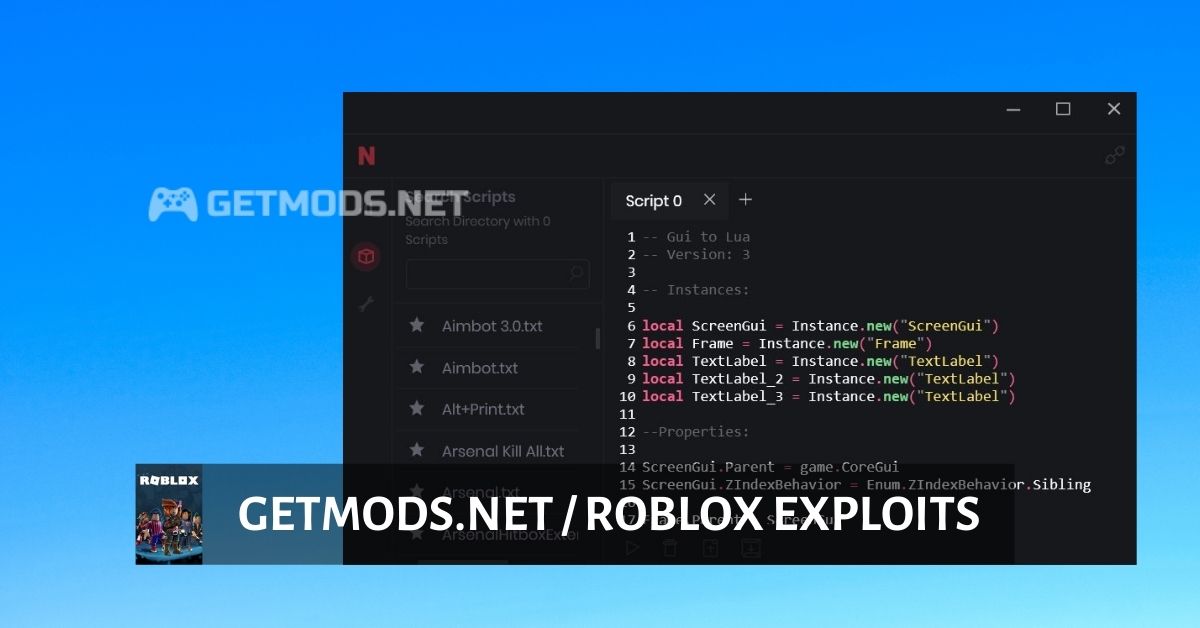 script roblox exploit