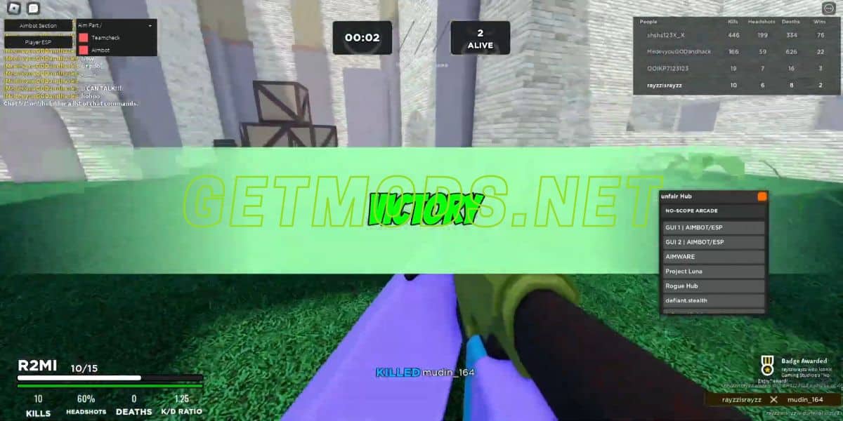 NO-SCOPE ARCADE Script | Aimbot & ESP (2024)