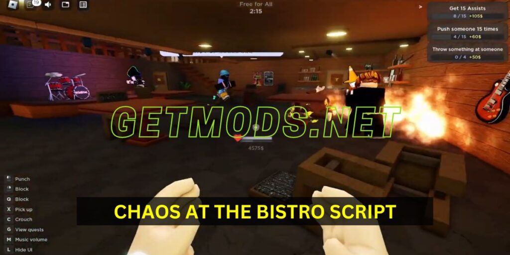 Chaos at the Bistro Scripts