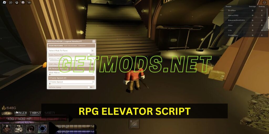 RPG Elevator Script
