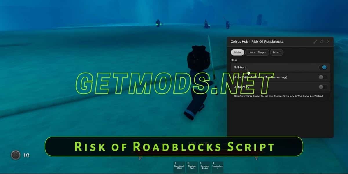 Risk of Roadblocks Script