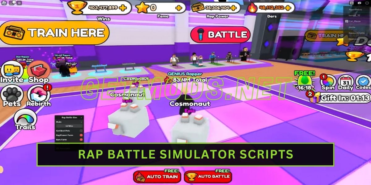 Rap Battle Simulator Script