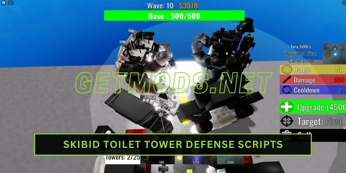 Skibid Toilet Tower Defense Script