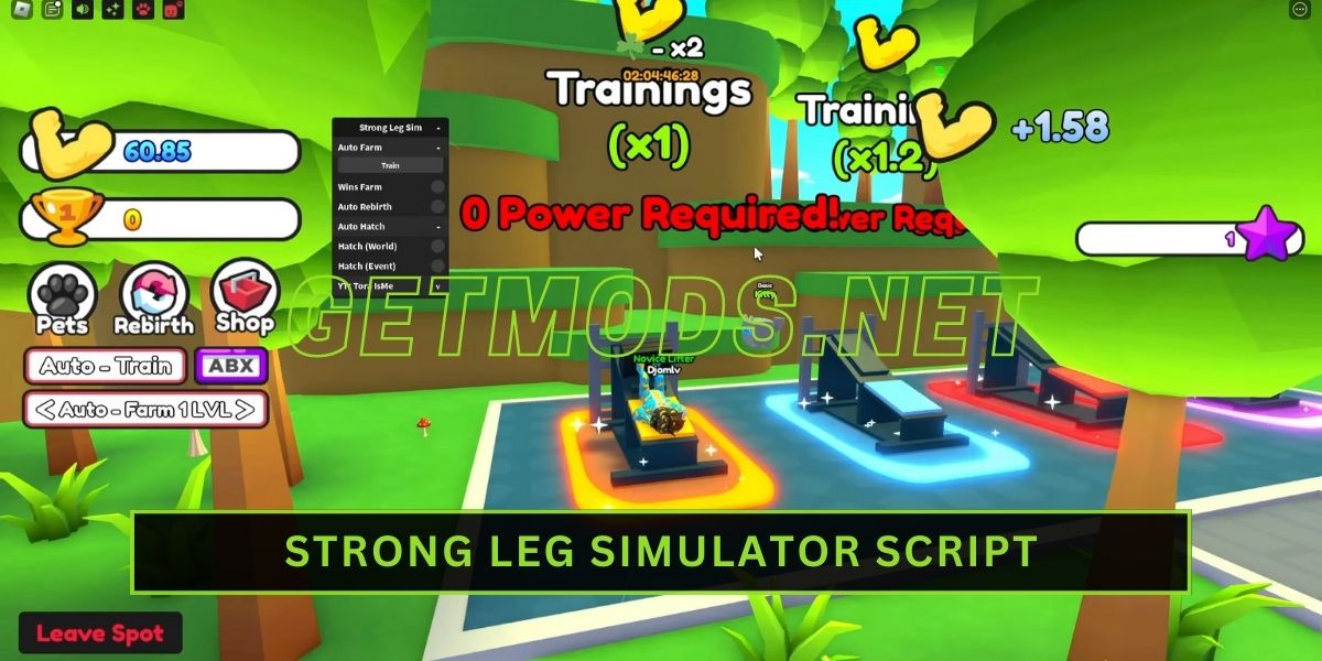 Strong Leg Simulator Script