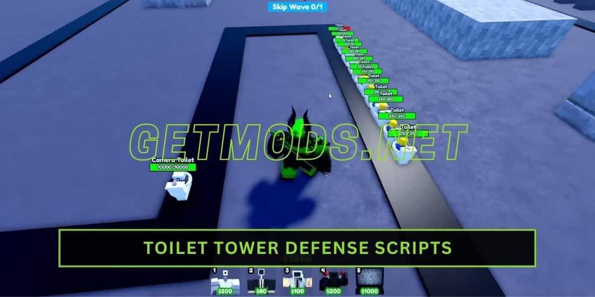 Toilet Tower Defense Script