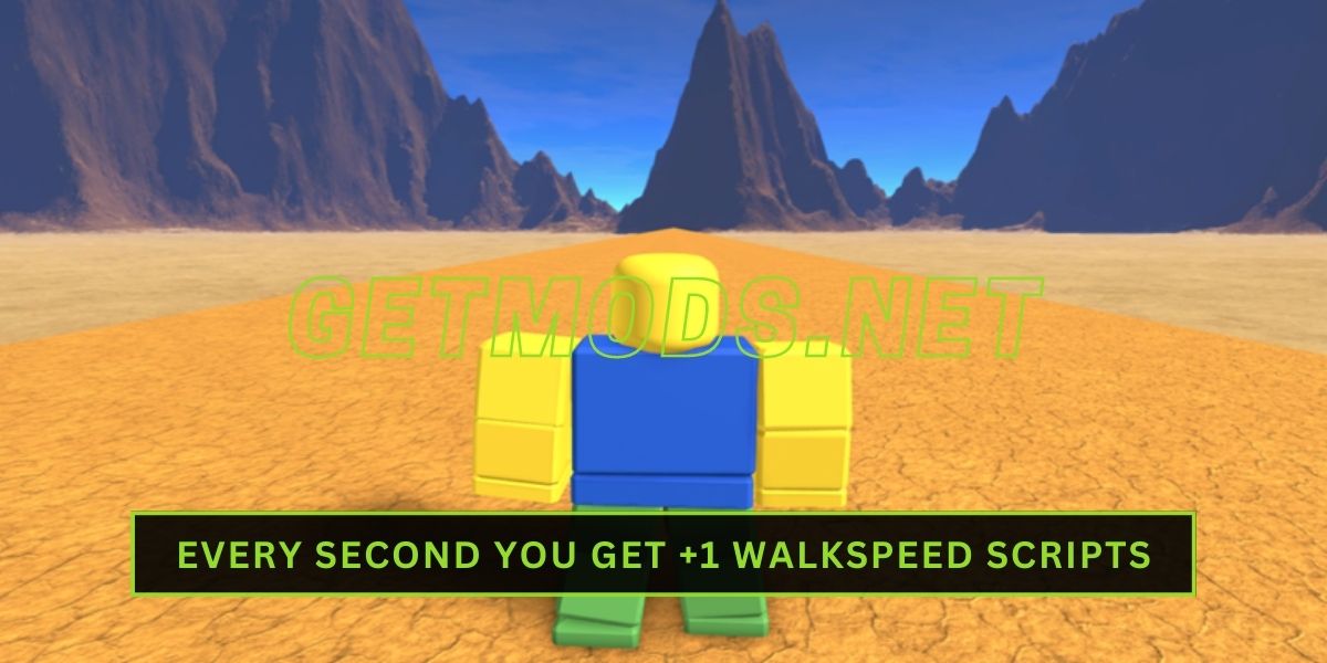 Every Second You Get +1 WalkSpeed Script