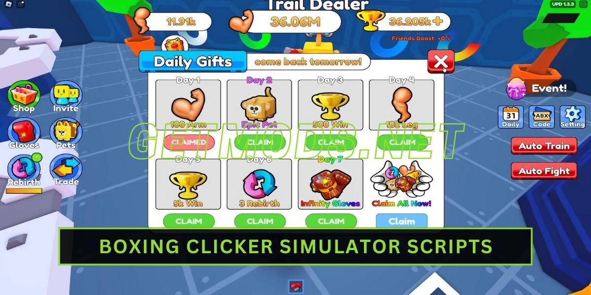 Boxing Clicker Simulator Script