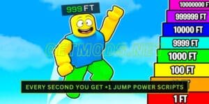 Every Second You Get +1 Jump Power