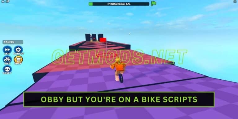 Obby But You're on a Bike Script