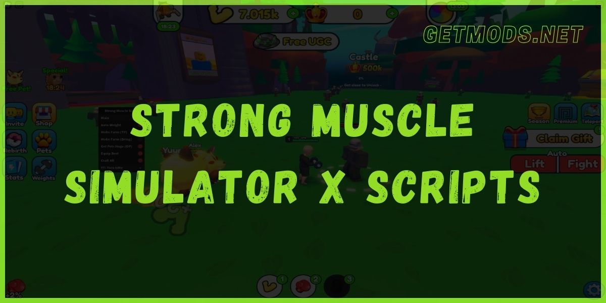 Strong Muscle Simulator X Script