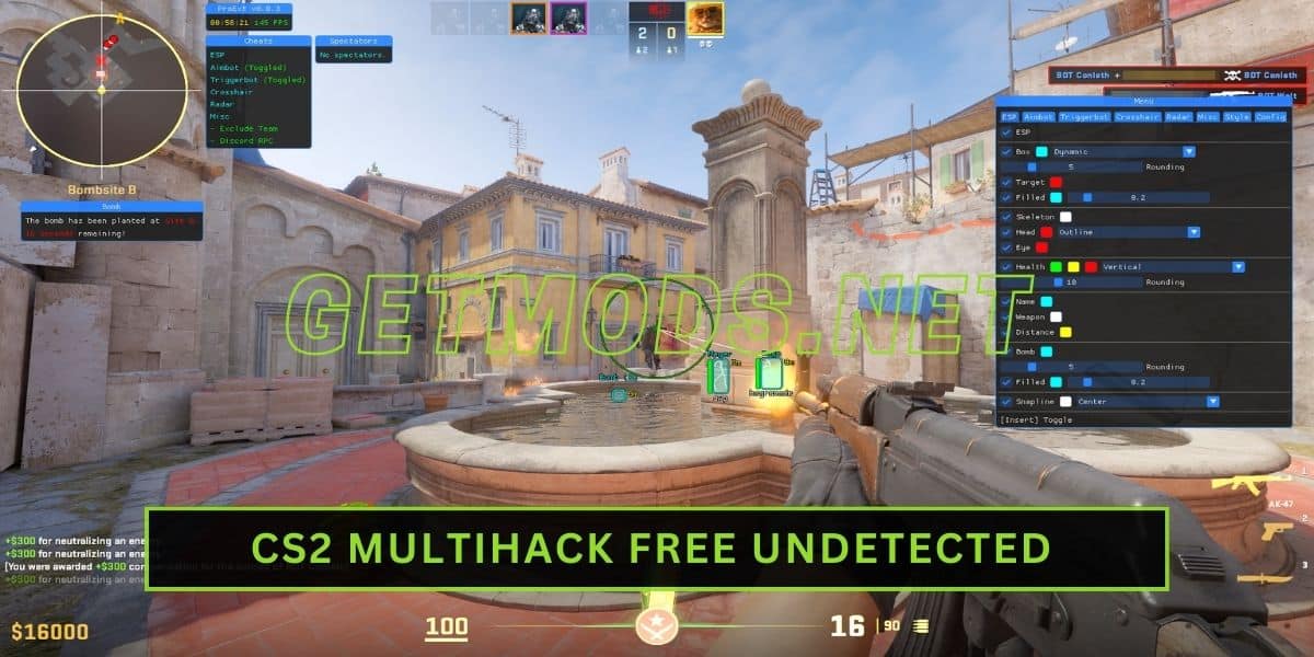 CS2 MultiHack Free Undetected Cheat