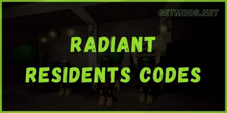 Radiant Residents Codes